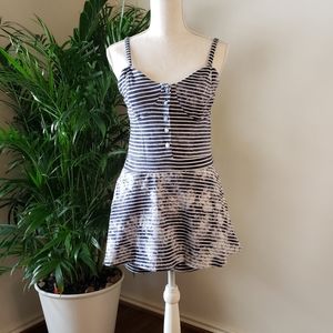 American Rag Striped Romper with Skort